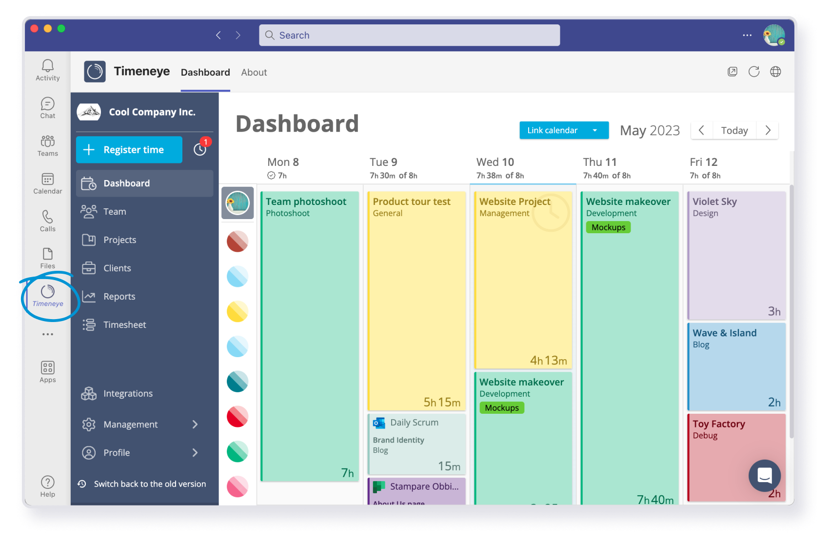 timeneye-time-tracking